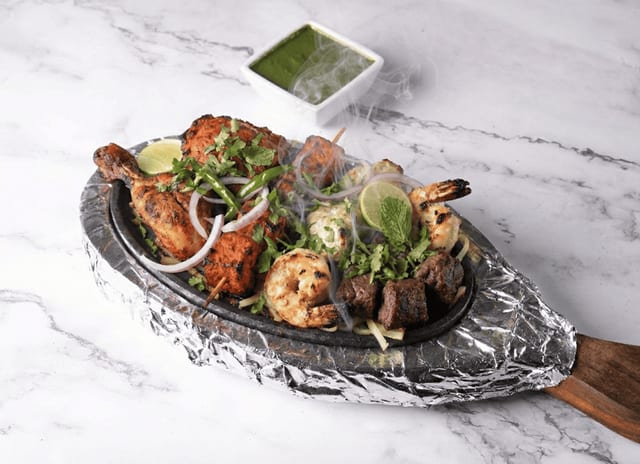 TANDOORI MIX GRILL.