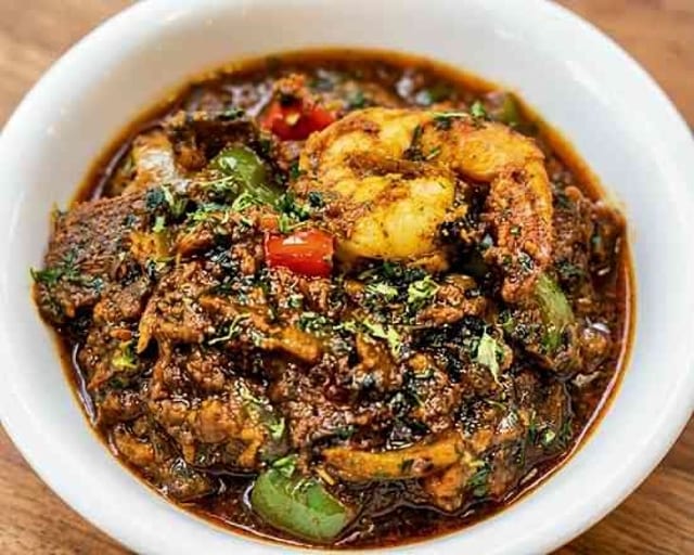 Shrimp Kadai.
