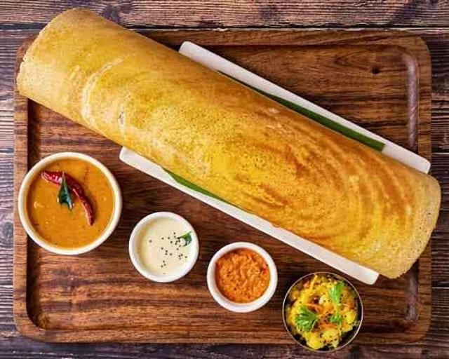 CHEESE MASALA DOSA.